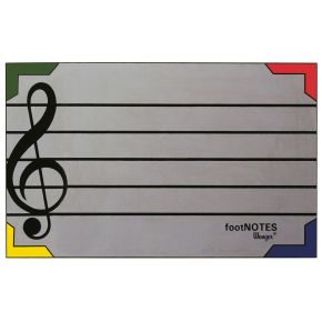 footNOTES Music Rug 7&#039;8&quot;X10&#039;9&quot; Rectangle