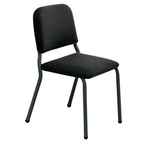 Musician Chair Black Frame/Black Seat 17"