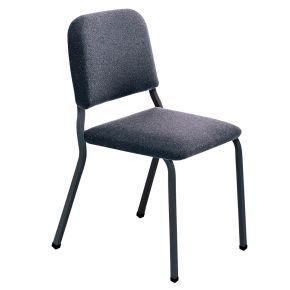 Musician Chair Black Frame/Grey Seat 19.5"