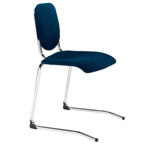 Nota ConBRIO Premier Chair Chrome Frame/Blue Seat 19"