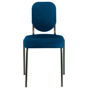 Nota Premier Chair Black Frame/Blue Seat 17.5"