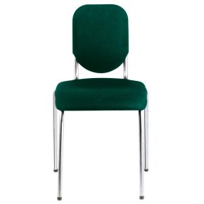 Nota Premier Chair Chrome Frame/Green Seat 20.5"