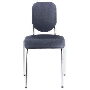Nota Premier Chair Chrome Frame/Grey Seat 19"