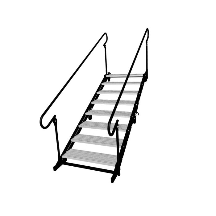 Adjustable Height Stairway