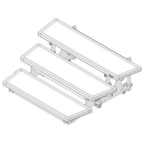 Signature® Choral Riser Backrail Removal Kit