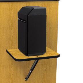 Resource Center Speaker Shelves