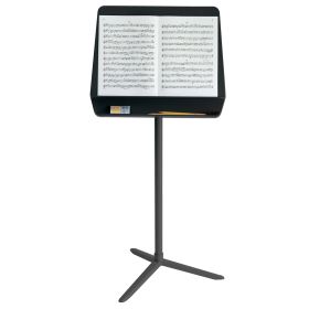 Bravo Music Stand Black Desk/Black Post