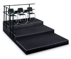 Trouper® Seated Risers