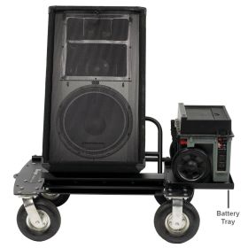 OnBoard Accessory Battery Tray for Speaker Cart