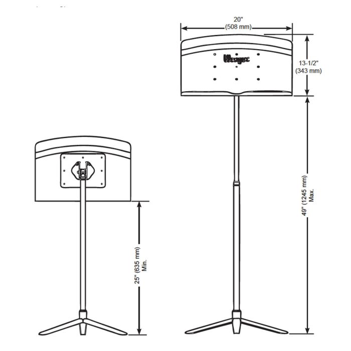 Preface Music Stand