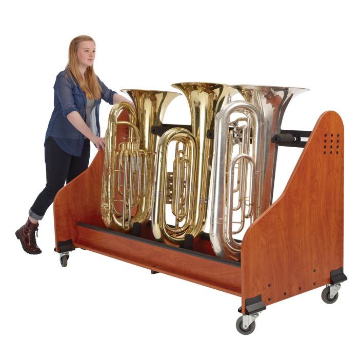 Tuba Sousaphone Mobile Storage Rack