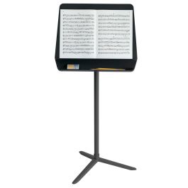 Bravo Music Stand Black Desk/Black Post